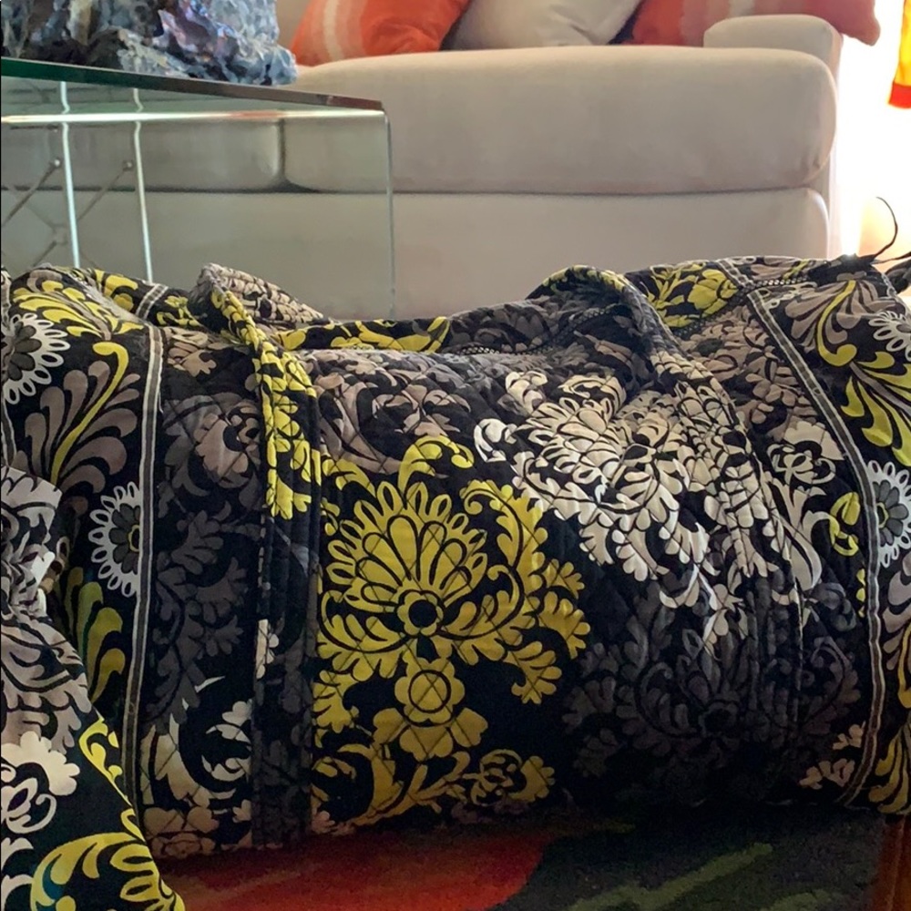 Vera Bradley large Duffel and added tote bag